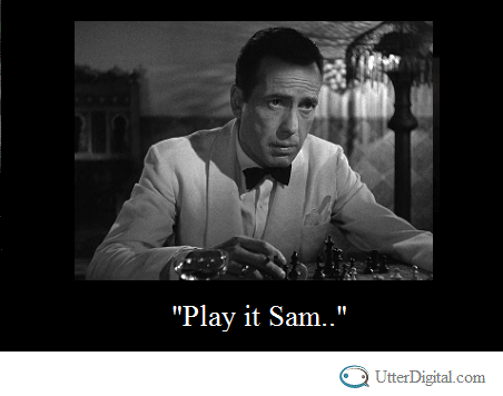 Social media lesson from Casablanca - Play it again Sam